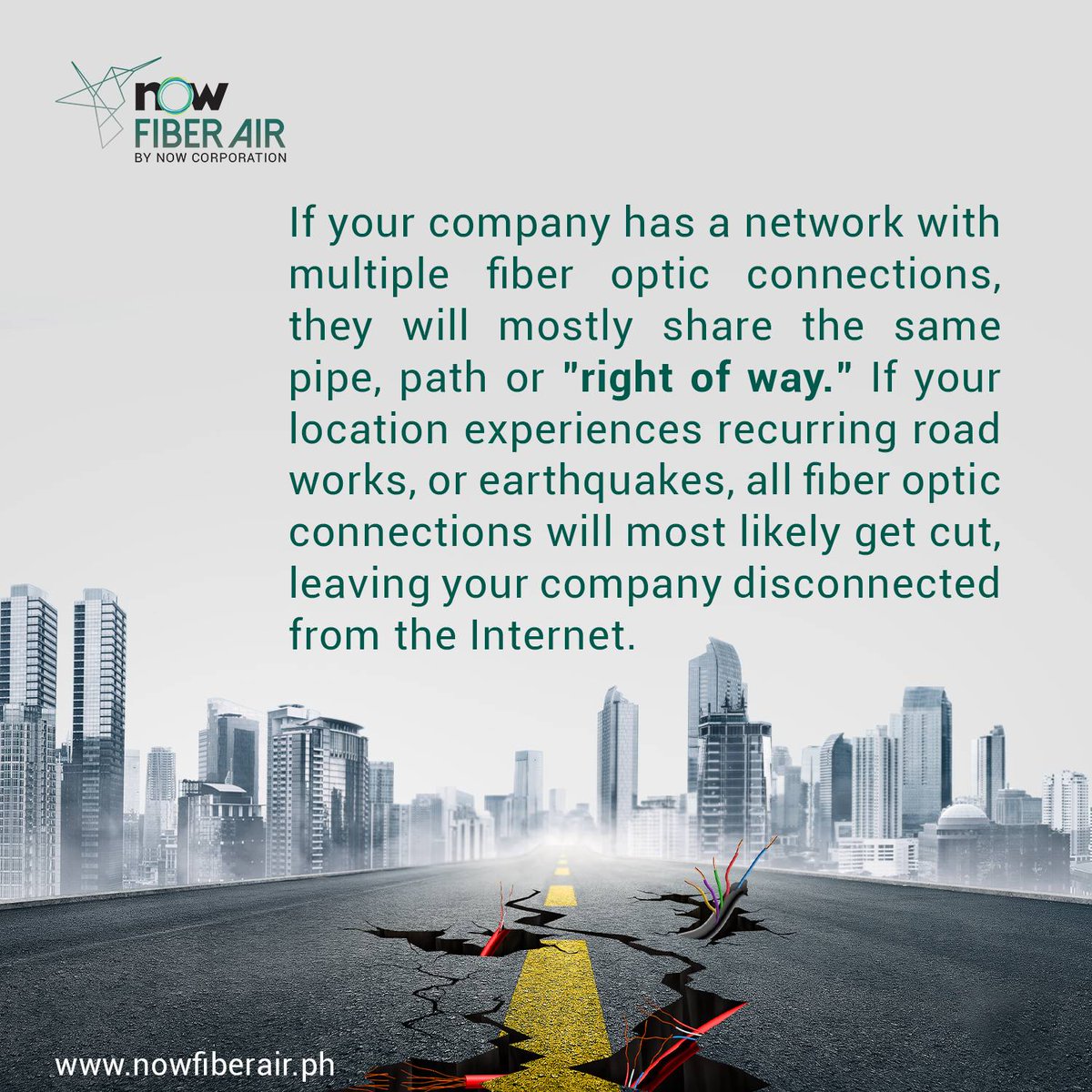 NOWCORPORATION's tweet photo. NOW Fiber Air can be your business' ultimate wireless broadband support. Strengthen your broadband network now and #WorryLesswithWireless. ๐ https://t.co/2oHZ7t5pkN https://t.co/rgpqLzOXqv
