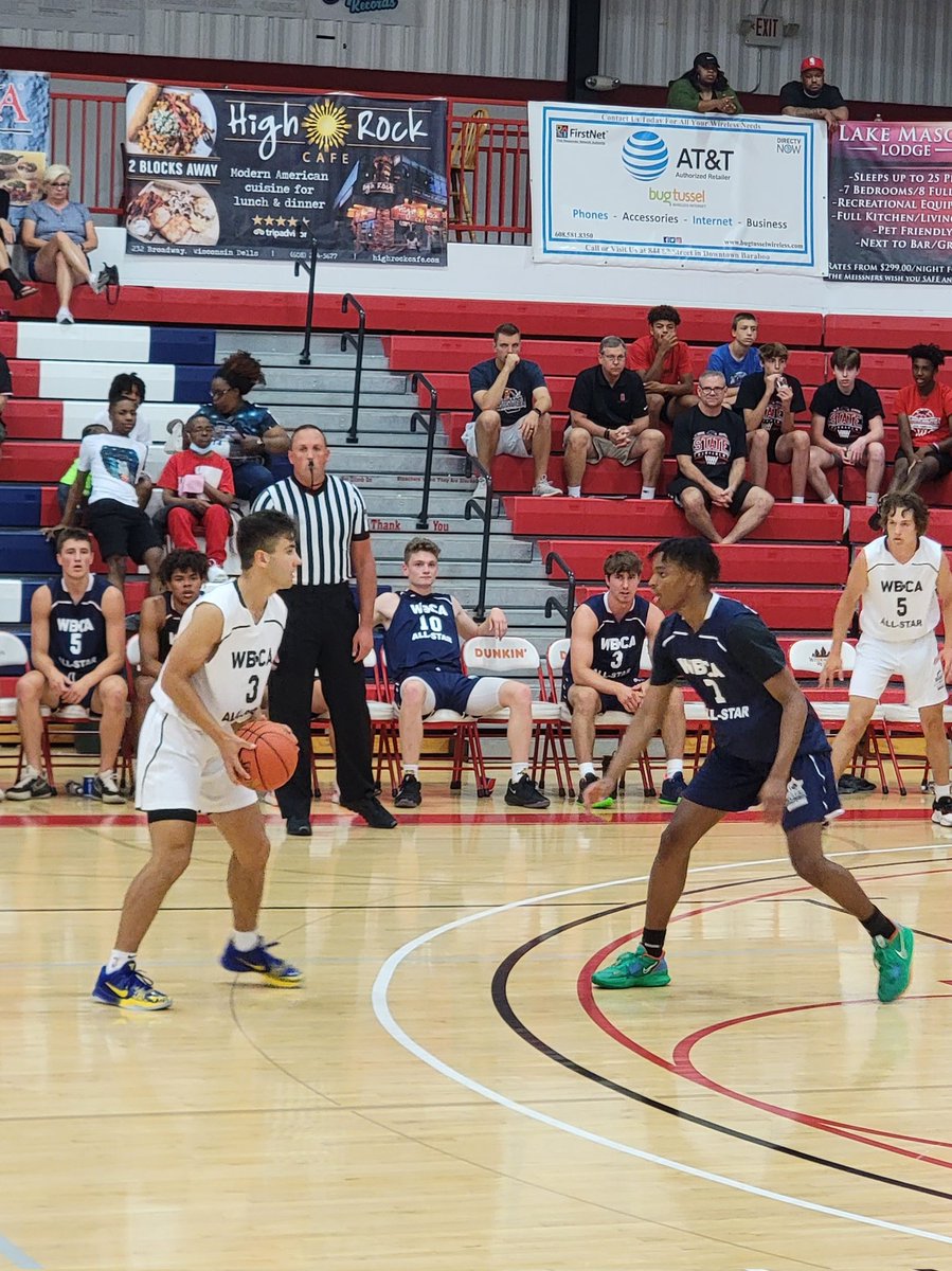 It was fun to watch <a href="/leuzing12/">Carson Leuzinger</a> compete in the D2 WBCA All Star Game today.  He represented Cheesemaker Nation well and finished with 11 points.  We are proud of you Carson!