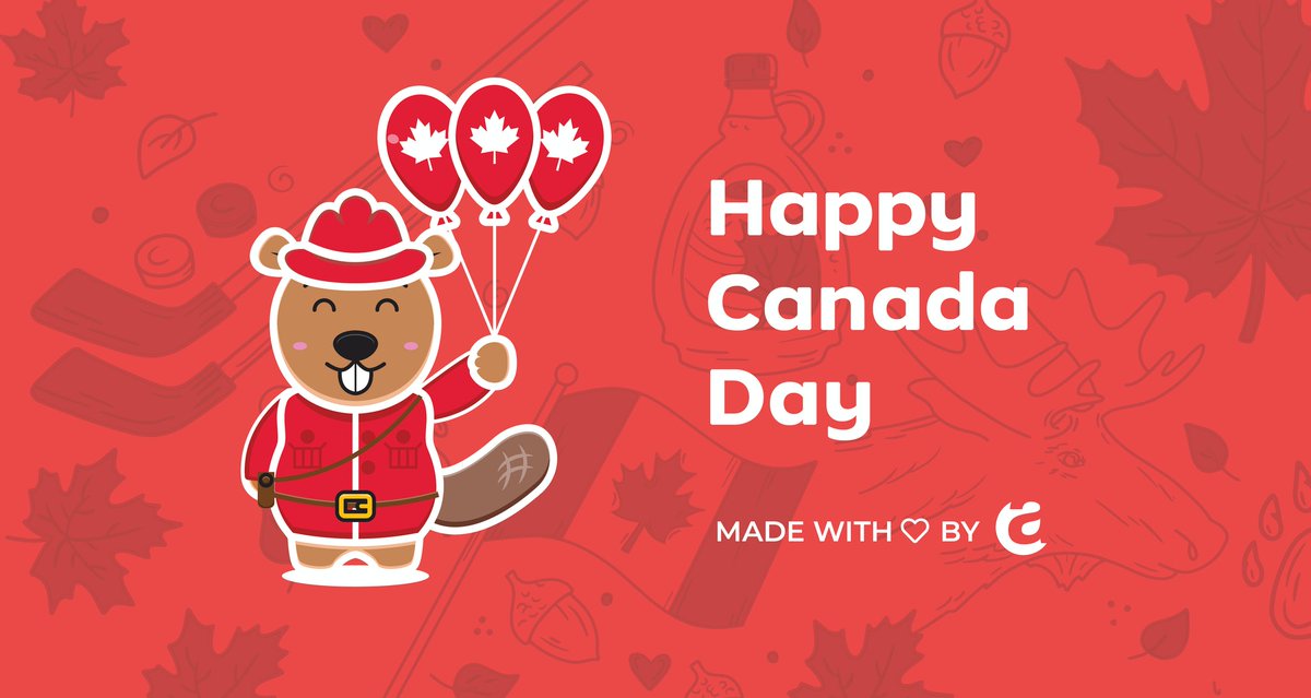 AnkitDesigns's tweet photo. Wishing everyone a happy and safe #CanadaDay! We're so lucky to live in such an amazing country, #eh 🇨🇦 https://t.co/UQ34dWo0Ri