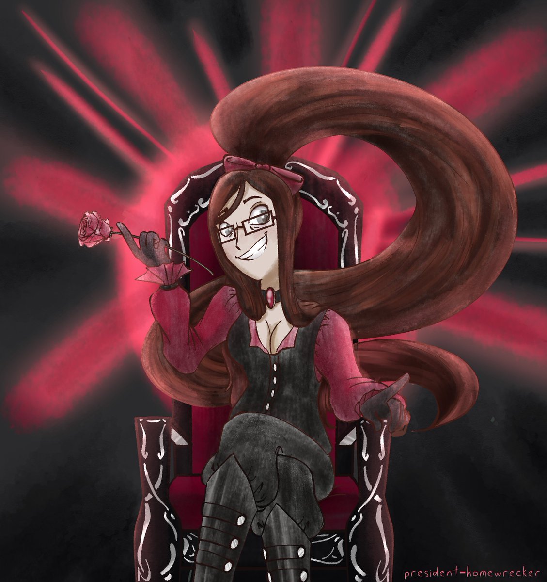 CreativelyTrash's tweet image. aaaaa I am cutting it SO close to the wire with this entry but I had to do something for my bud @SmolMagpie Congrats on 150!!! #Smol150