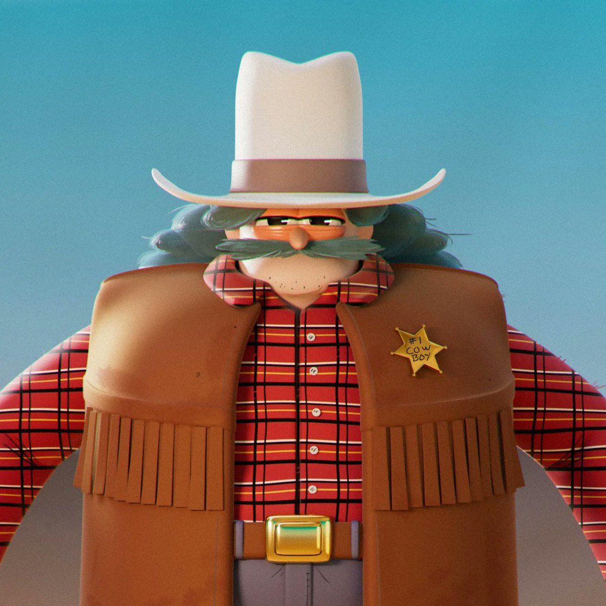 beesonmann's tweet image. #1 cow boy