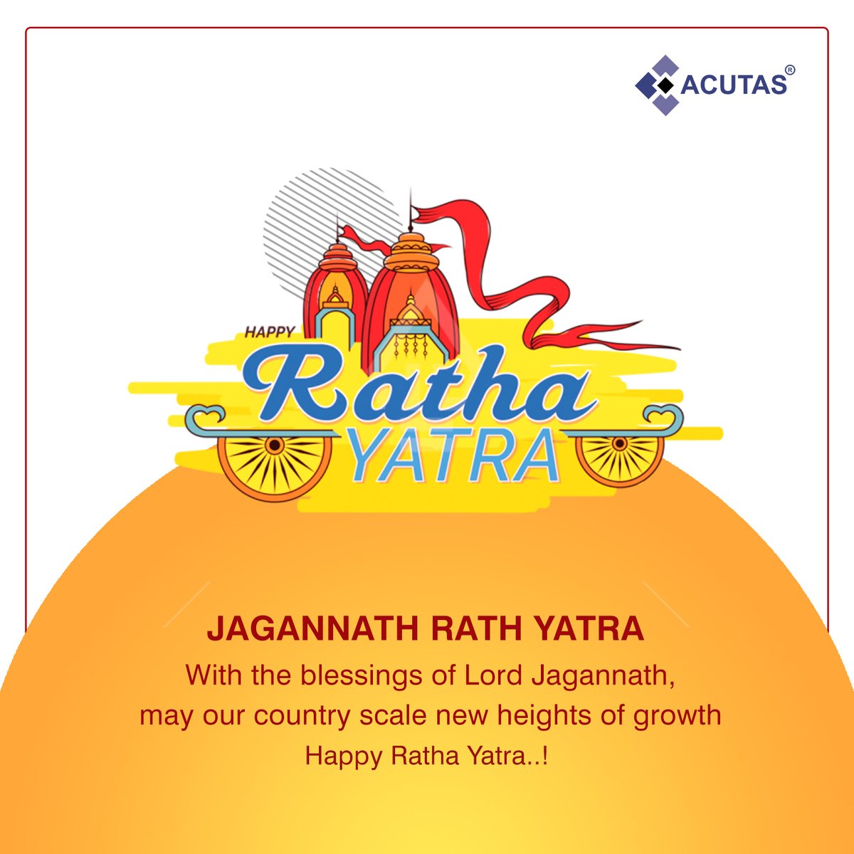 acutas_official's tweet photo. With the blessings of Lord Jagannath, I wish that our country scale new heights of growth. May every Indian be happy and prosperous. Jai Jagannath 🙏
#acutas #acutastore #JaiJagannath #krishna #iskon #God #Devotional #iscon #india #temple #Lord #JagannathRathYatra #rathyatra2022 https://t.co/YHjOXcbebc