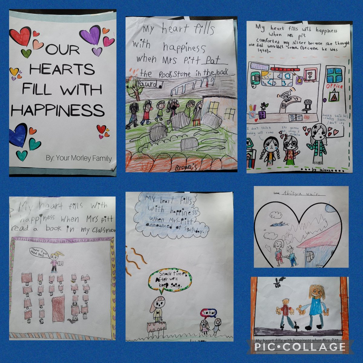 Heartfelt student memories will fill my cup for a while.  Never underestimate how the little things you say/do impact your students.  Bandaids, ice, reading stories, smiling, solving problems, bringing out gagaball, jokes, saying hello. Thank you Morley!