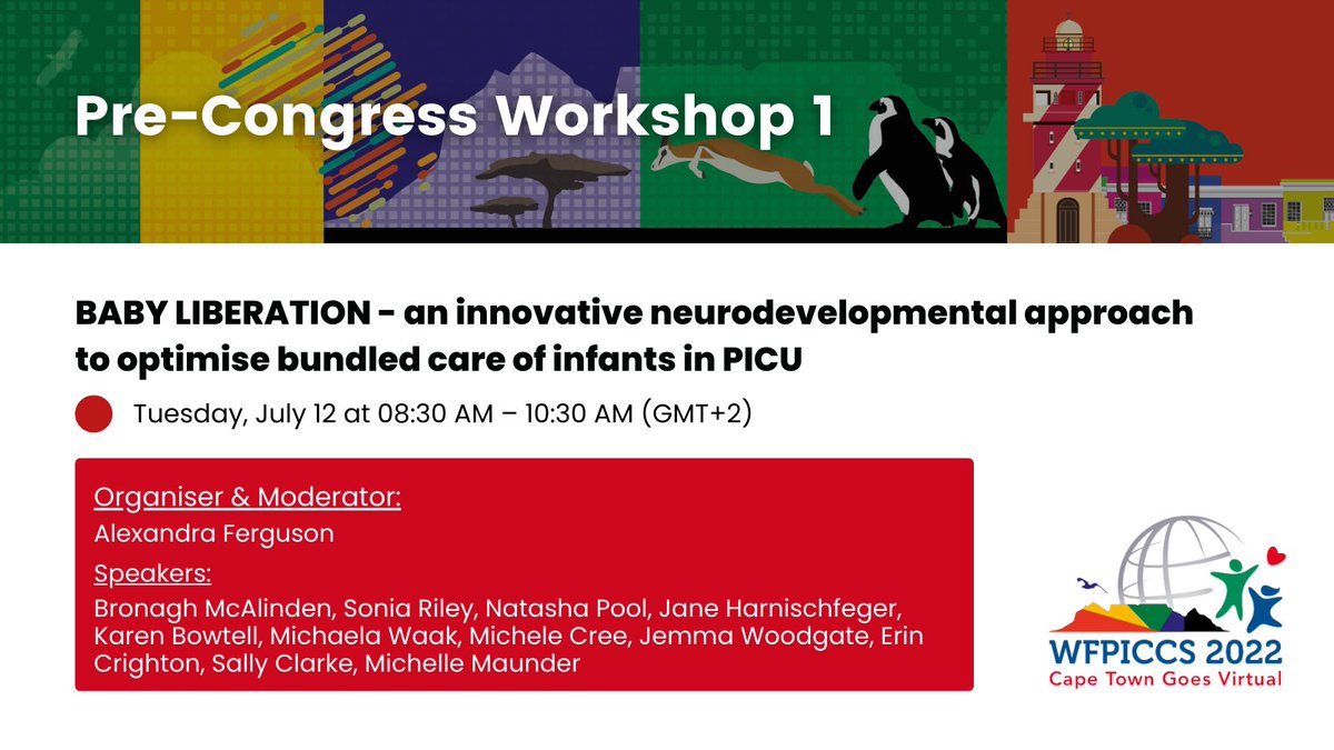 Want to learn about Baby Liberation?! Join the pre-congress <a href="/WFPICCS/">WFPICCS</a> workshop!! #PedsICU #WFPICCS_AHP please register and share! <a href="/deblong_picu/">Debbie Long</a> <a href="/soniastam2/">Sonia Riley</a> <a href="/brownam130/">Ann-Marie Brown PhD-ACPNP 🟧</a> <a href="/LRSorce/">Lauren R. Sorce</a> <a href="/VSLanziotti/">Vanessa S. Lanziotti</a> <a href="/drzaf_pic/">Zaf</a> <a href="/brendam1611/">Brenda Morrow</a> <a href="/MichaelaWaak/">Michaela Waak</a> @JaneHarnischfeg <a href="/CreeMichele/">Michele Cree</a>