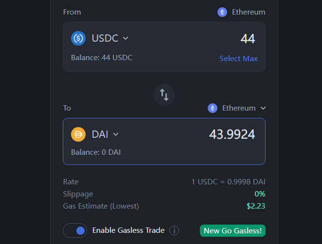 richjohn23's tweet photo. LFG!!!Gasless trade  @hashflow https://t.co/iJtRW6Iqdo