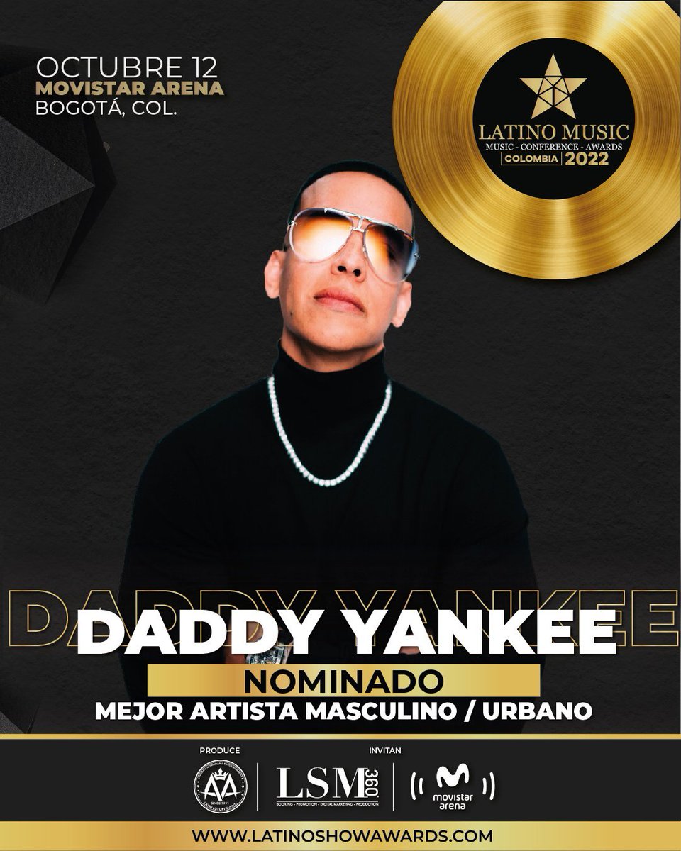 Iamflor9's tweet photo. DY ARMY Voten Por @daddy_yankee en los Premios 
@LatinoShowAward en la Categoría "Mejor Artista Masculino Urbano" que está Nominado!

solo deben Rellenar los espacios en blanco en la parte de abajo con sus Nombres, Correo y Teléfono y Listo!! 

link: https://t.co/FT5p7gb2zm https://t.co/srPEXubEEU