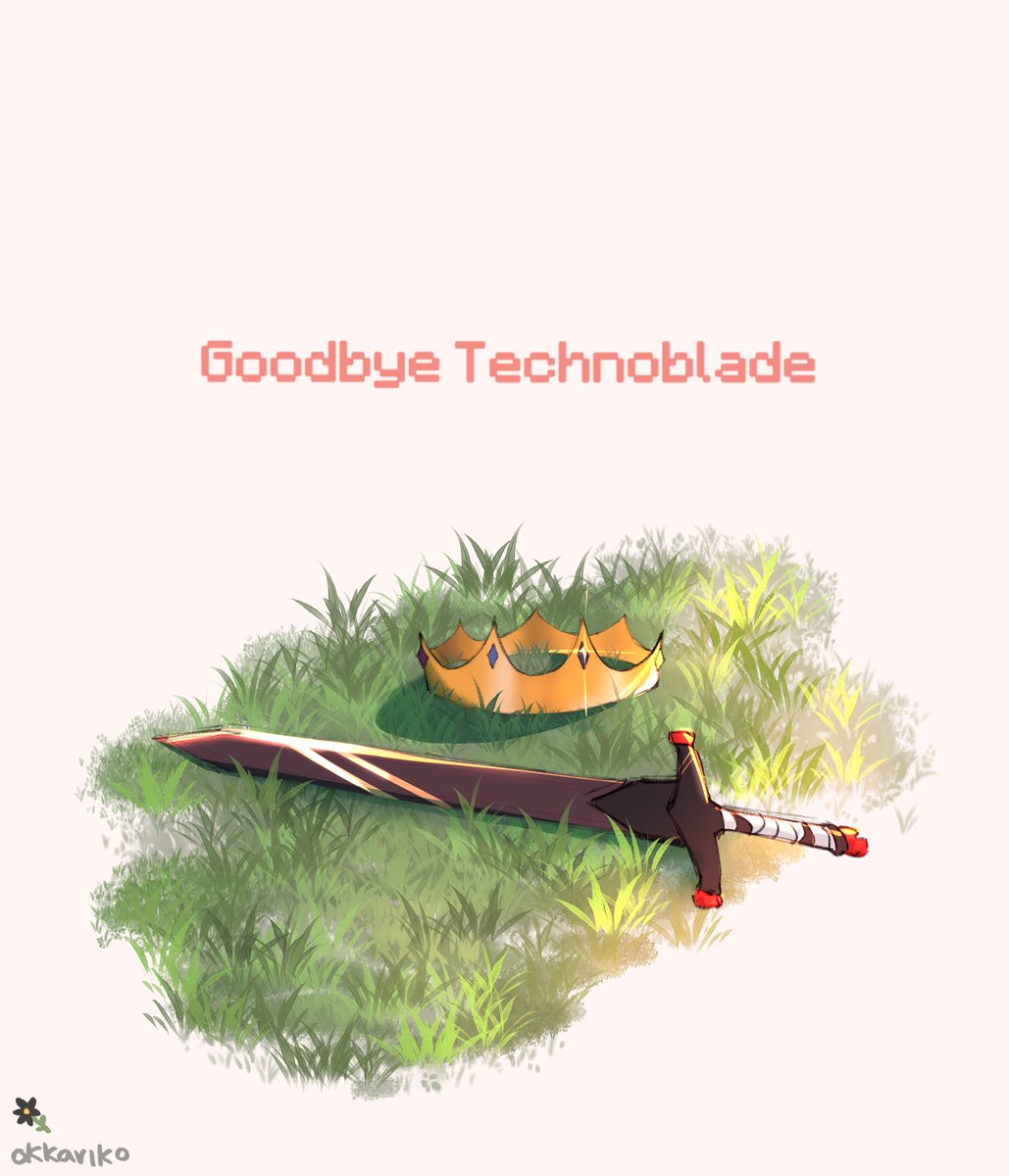 ghastjpg's tweet image. May you rest in peace, Technoblade. 
#technofanart #technobladefanart