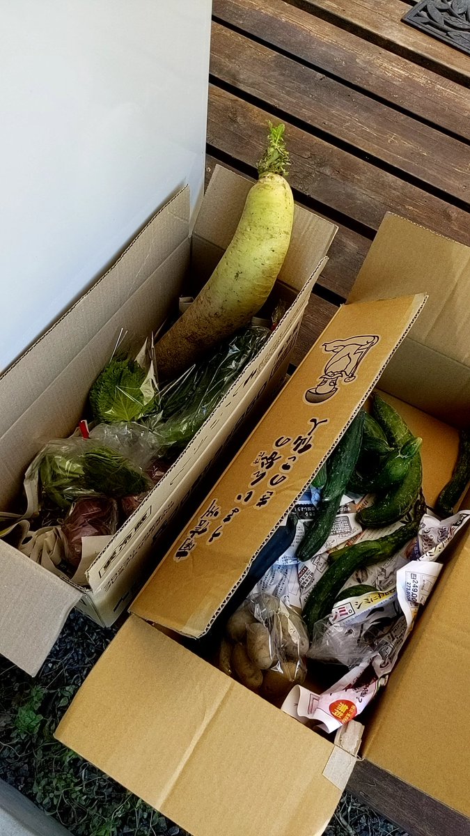 orangeflagceo_m's tweet photo. 今日のフードバンク7/1
ORANGE FLAGのフードバンクはどなたでもお受け取り出来ます。アダチャレ農園様よりお野菜を沢山ご提供いただきました。有難う御座いました!!ご寄付ご提供も受け付けています。09046926768
#アダチャレ農園
#オレンジフラッグ
#ORANGEFLAG
#お野菜
#フードバンク
#岡山市東区 https://t.co/P8q1L73Ci5