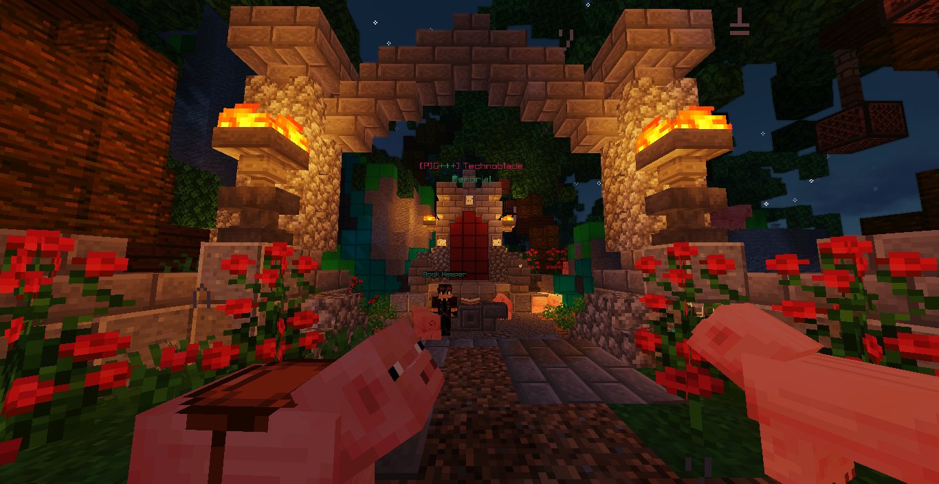 Jia 🎗🐷🇵🇭 on Twitter: "🥔🌹🐷 Hypixel's Technoblade Memorial 🐷🌹🥔 https://t.co/nKYHYpueul" / Twitter