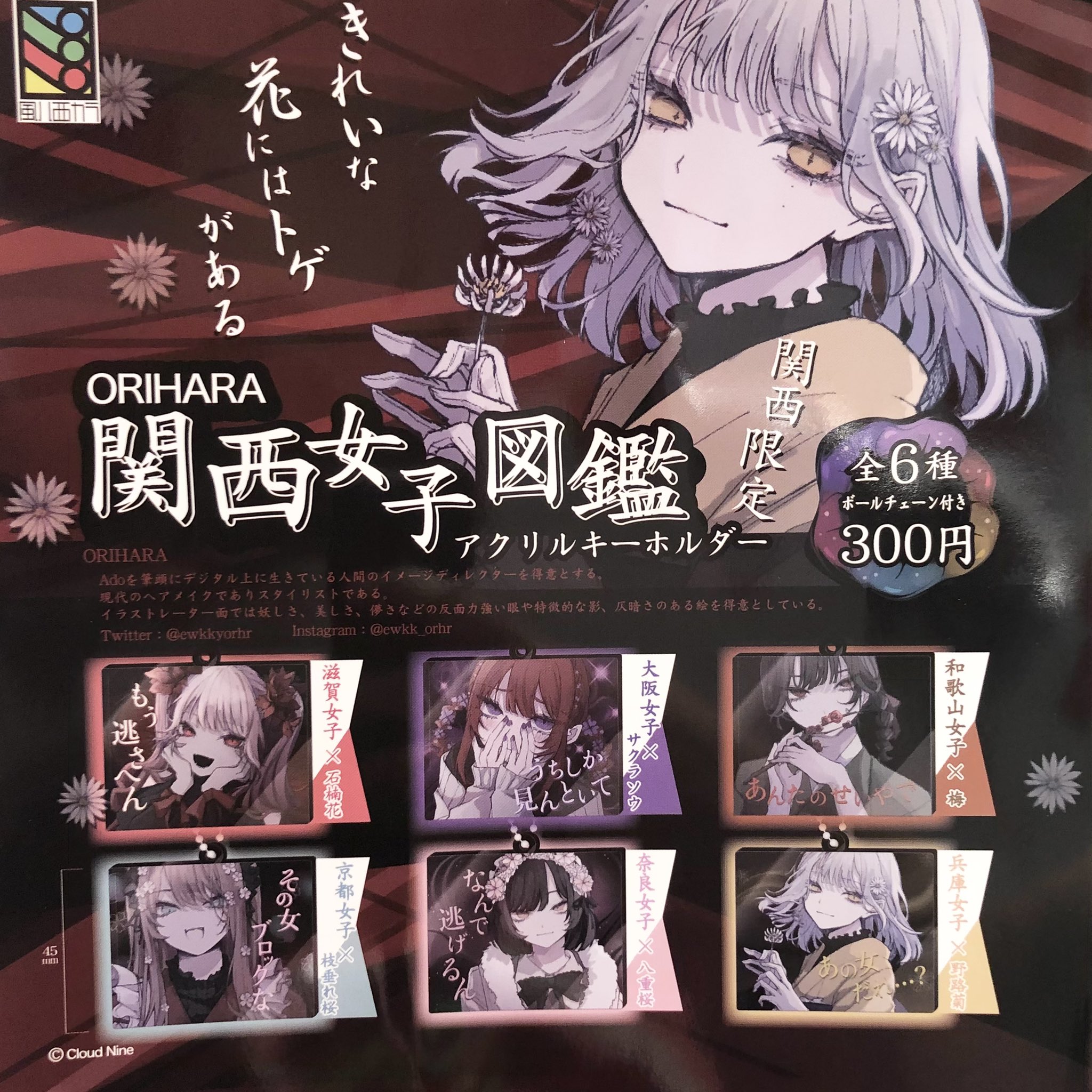 ドリームカプセル 大阪ドームシティ 7 1 金 新入荷情報 Orihara関西女子図鑑アクリルキーホルダー マグネットで繋がる超リアル ミニチュアサンドイッチ 関西弁の女の子は好きですか 関西女子図鑑 サンドイッチ ドリームカプセル