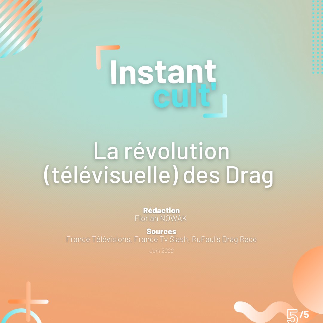 inst_ecrivains's tweet photo. 🎞🌴 #InstantCult’

🔁 Place à un programme évènement du service public mettant en avant les Drag. Un concept importé des États-Unis au succès prometteur...

👏 @Francetele https://t.co/NKQ3iRdi9o