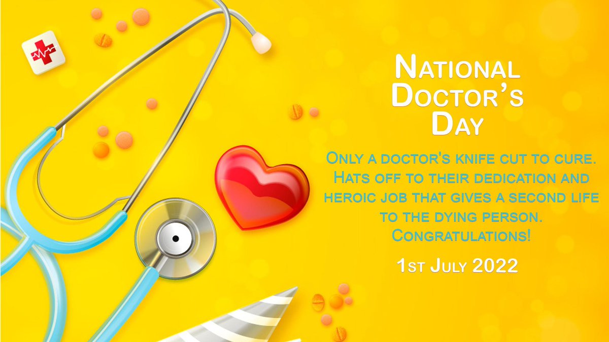 In today's trying times, the service and sacrifice made by our doctors will inspire generations to come! On #NationalDoctorsDay, Best wishes to all the doctors for their unparalleled contribution in saving lives of masses around the nation!