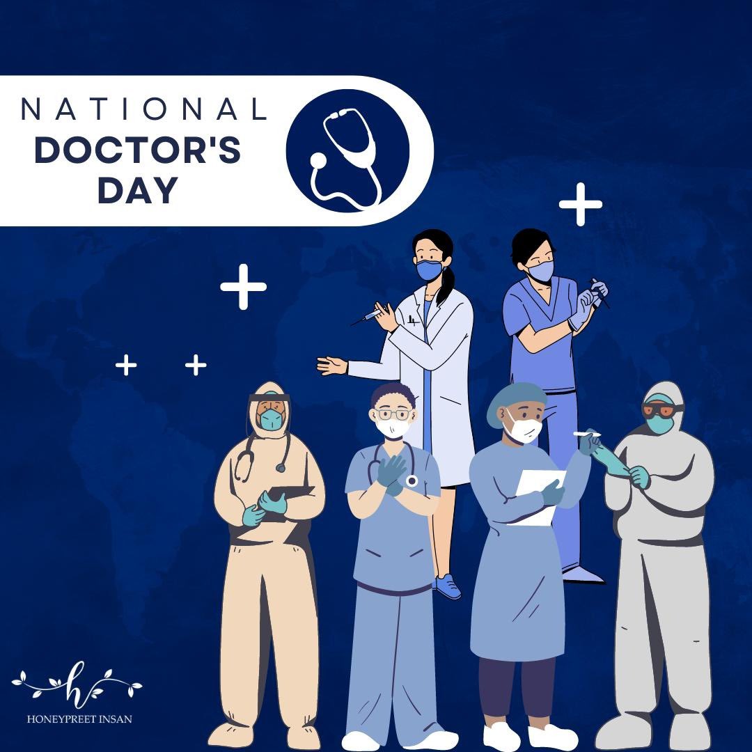 On #NationalDoctorsDay, let's extend our gratitude to all the doctors for selflessly aiding us round-the-clock. Salute to them for tirelessly working for the health of common citizens.