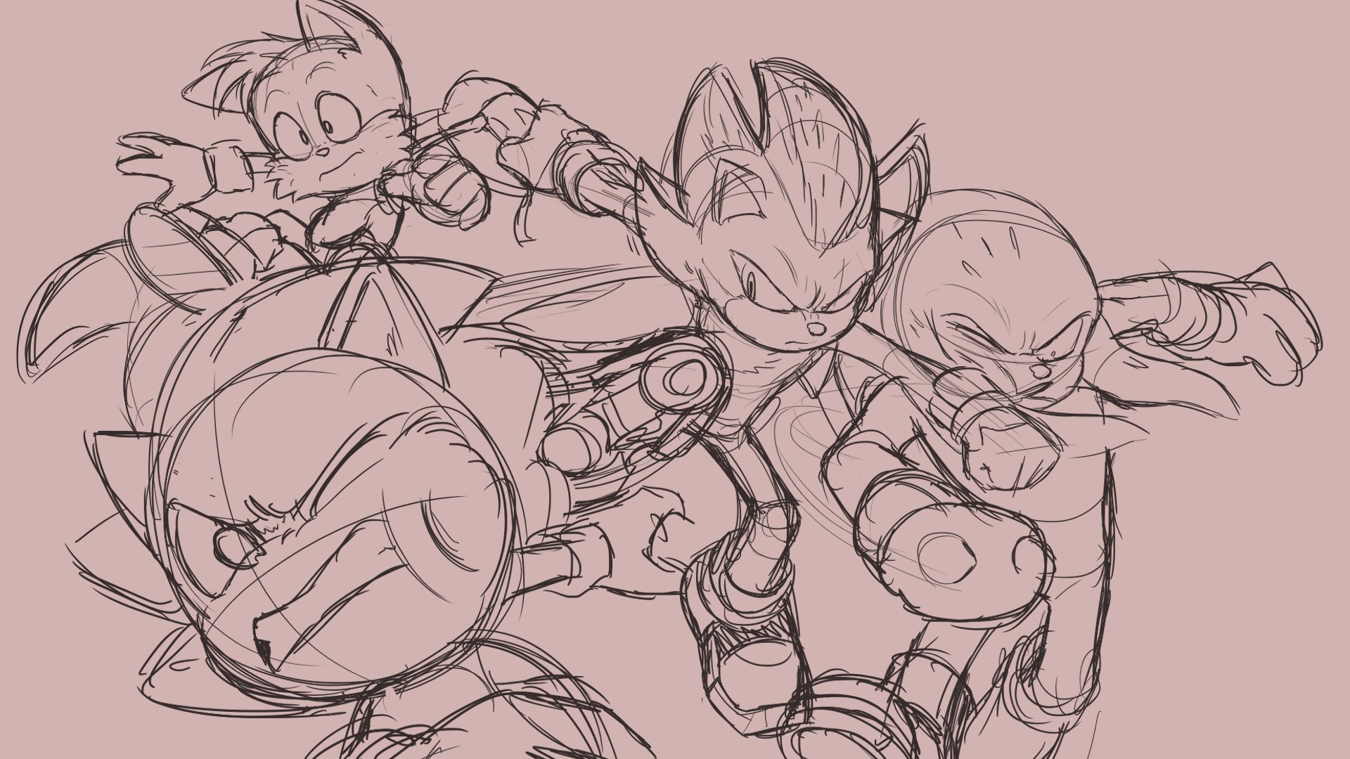 Justin M. on X: (WIP) Getting a lockdown on the style I'll be drawing the  movie versions of Team Sonic #SonicMovie2 #sonicmovie #SonicTheHedgehog  #sonicart #sonicartist #Sonic30th #sonicfanart  / X