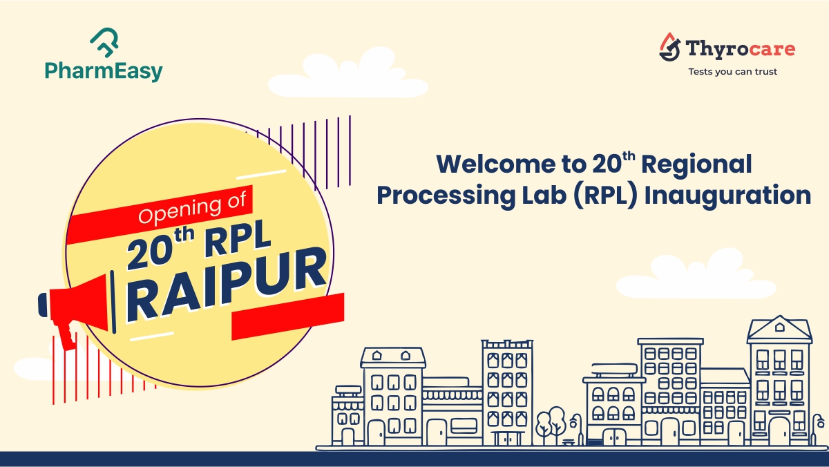 Thyrocare's tweet image. We are expanding. Here we are with our new RPL at Raipur which is fully functional. We are moving towards our objective to provide faster &amp;amp; better service.

#RPLLaunch #processinglab #thyrocarelab