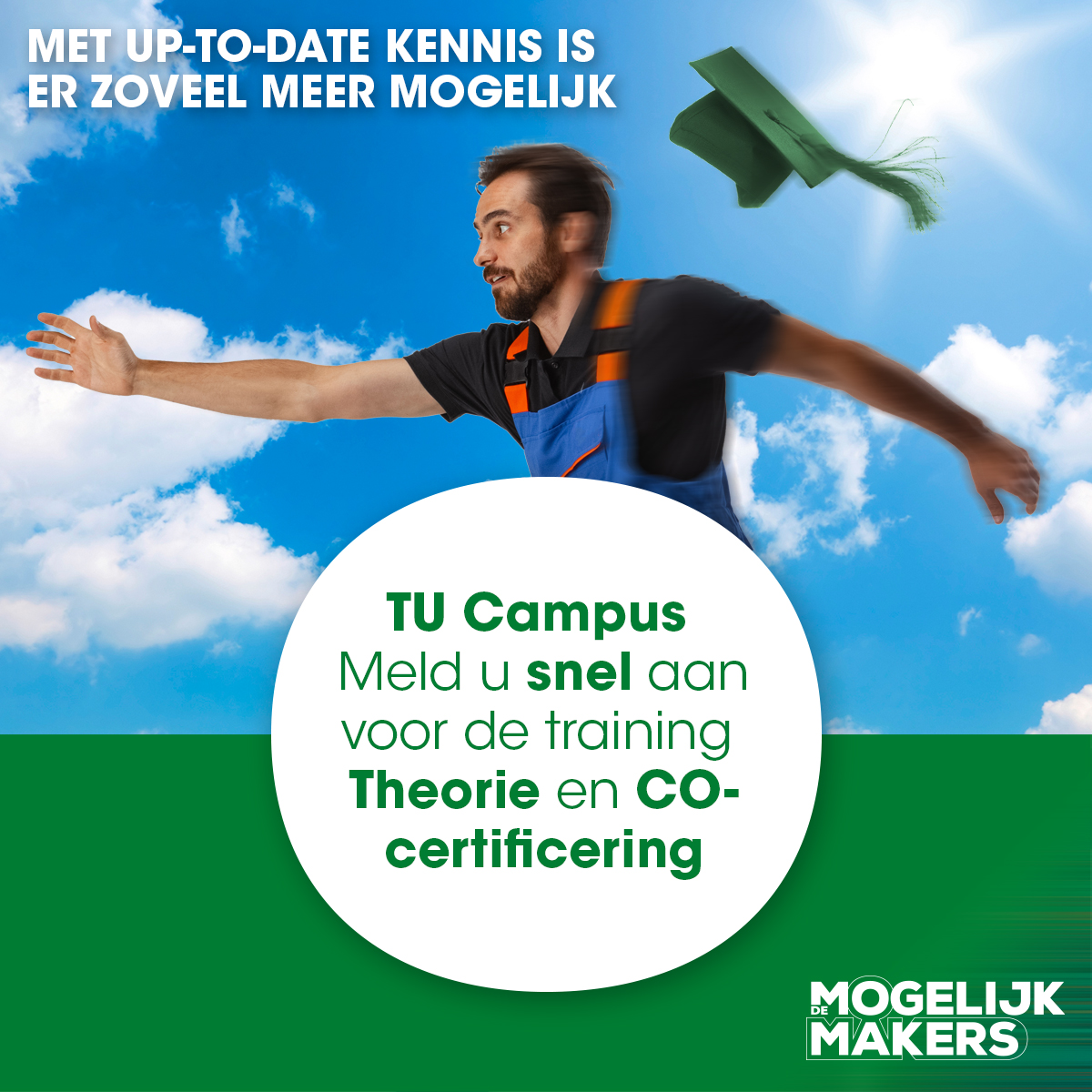 De aanmeldingen voor CO-certificatie: training &amp; theorie-examen gaan erg hard. We hebben recent extra trainingen bijgeboekt. Meld u snel aan! c.technischeunie.nl/tu-campus/Norm… #tu