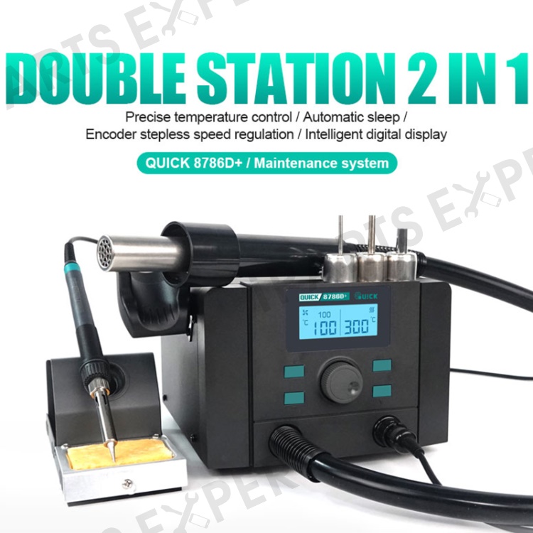 ipartsexpert's tweet photo. ⭐Double station 2-in-1 design.
⭐High efficiency.
⭐Suitable for the desoldering of a variety of packaged components.
⭐Perfect for maintenance/R&amp;D electronic engineers.
⭐Stainless steel material.
⭐Accurate temperature control.
⭐Rapid heating.
🔗 https://t.co/sHnqXN9RmZ https://t.co/VHQAv6PXOn