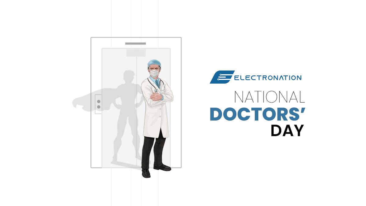 __ElectroNation's tweet photo. The care and sacrifices that doctors make to save human lives that to be saluted and respectable.Team Electronation heartily wishes a Happy Doctors Day around the nation! #indiandoctors #doctors #india #electronation https://t.co/zyeo7S7ZXG