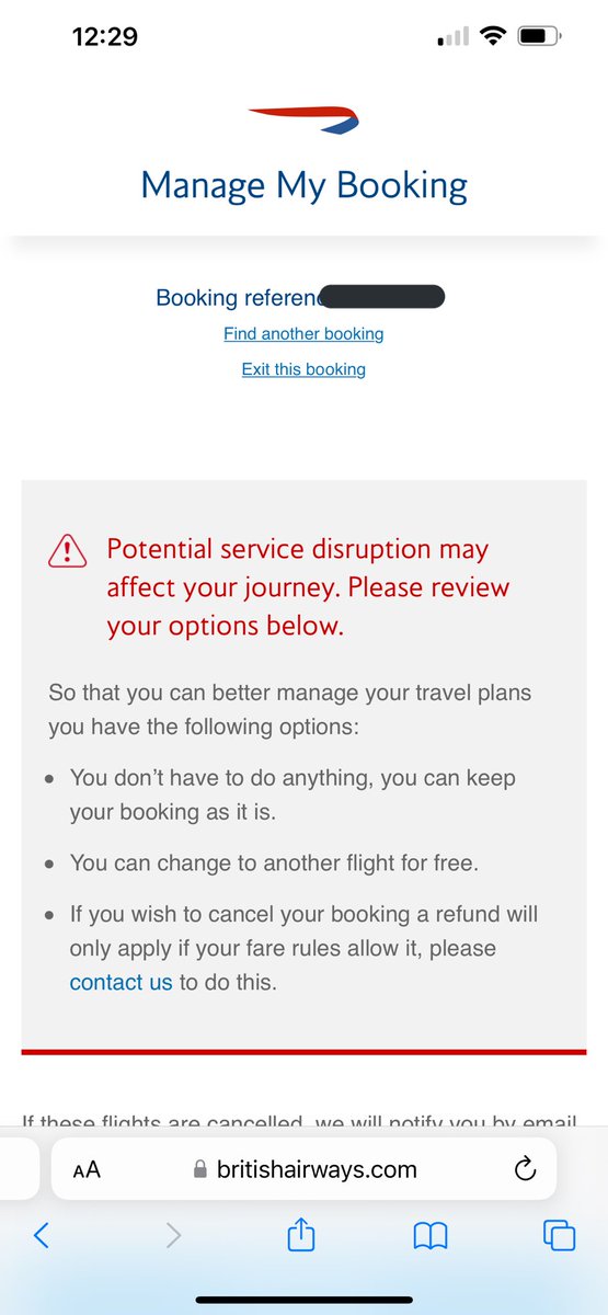 LauraMale95's tweet photo. @British_Airways Due to fly tomorrow and got this message when I checked in.. should I be concerned?! https://t.co/4tjEDkm7Y7