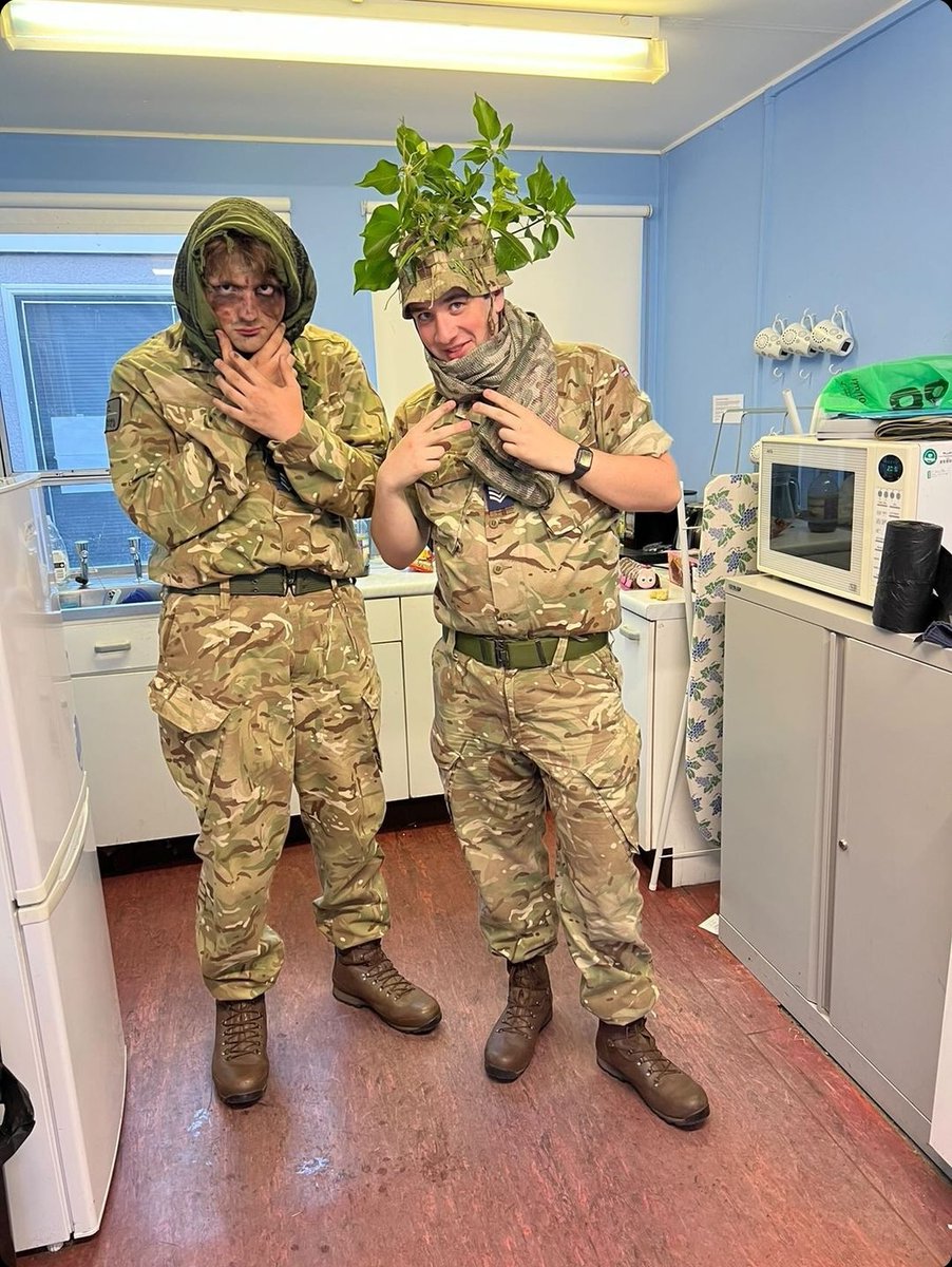 Last night the cadets were having fun with fieldcraft (or perhaps preparing for a zombie apocalypse). 

June has been a great month with promotions, new recruits, activities and lots of cake! It's going to be an exciting summer! 

#aircadets #whatwedo #RAFAC #orpington #kentwing