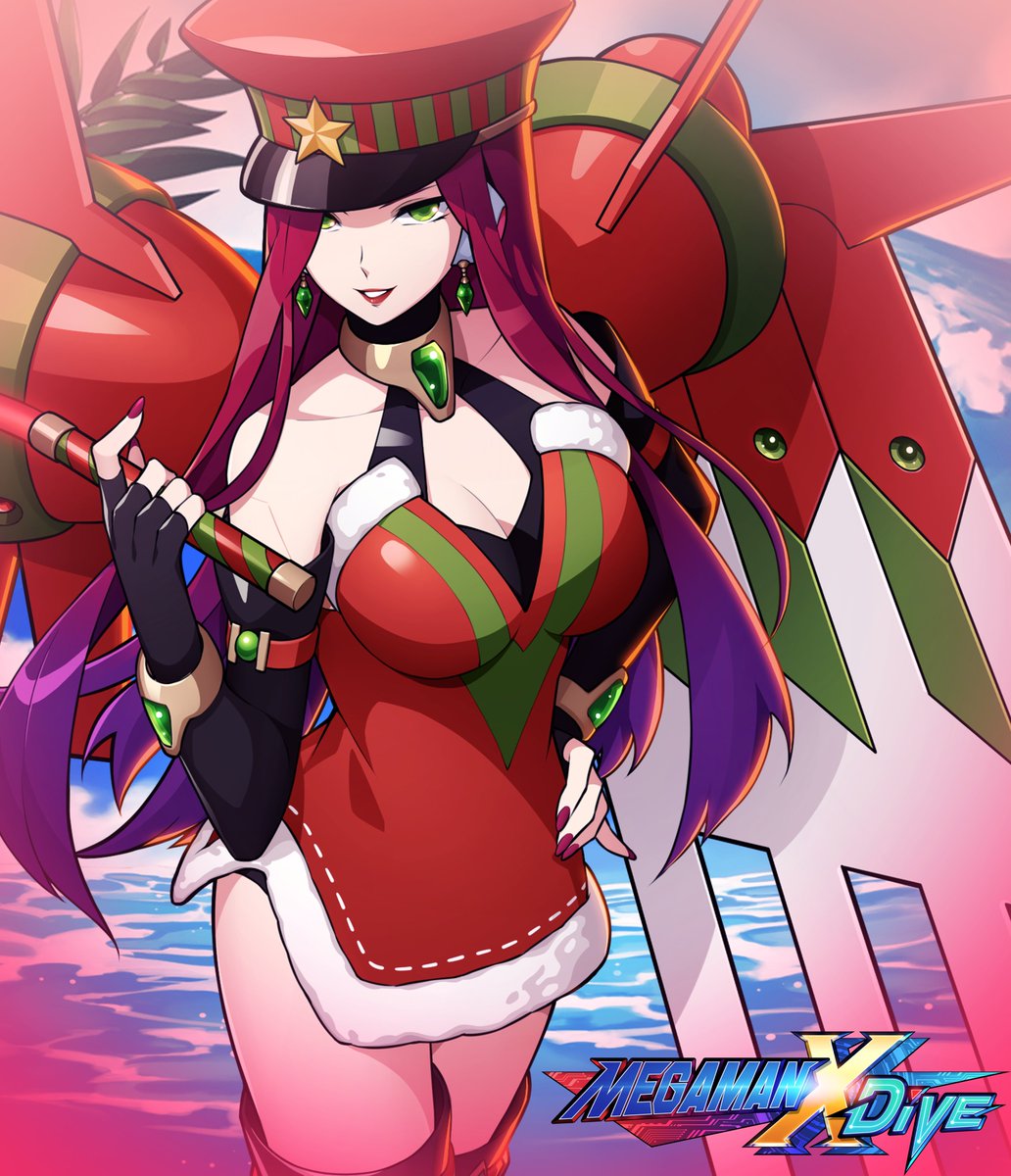 MEGA MAN X DiVENA&EU on Twitter "Christmas in July! Literally! Use