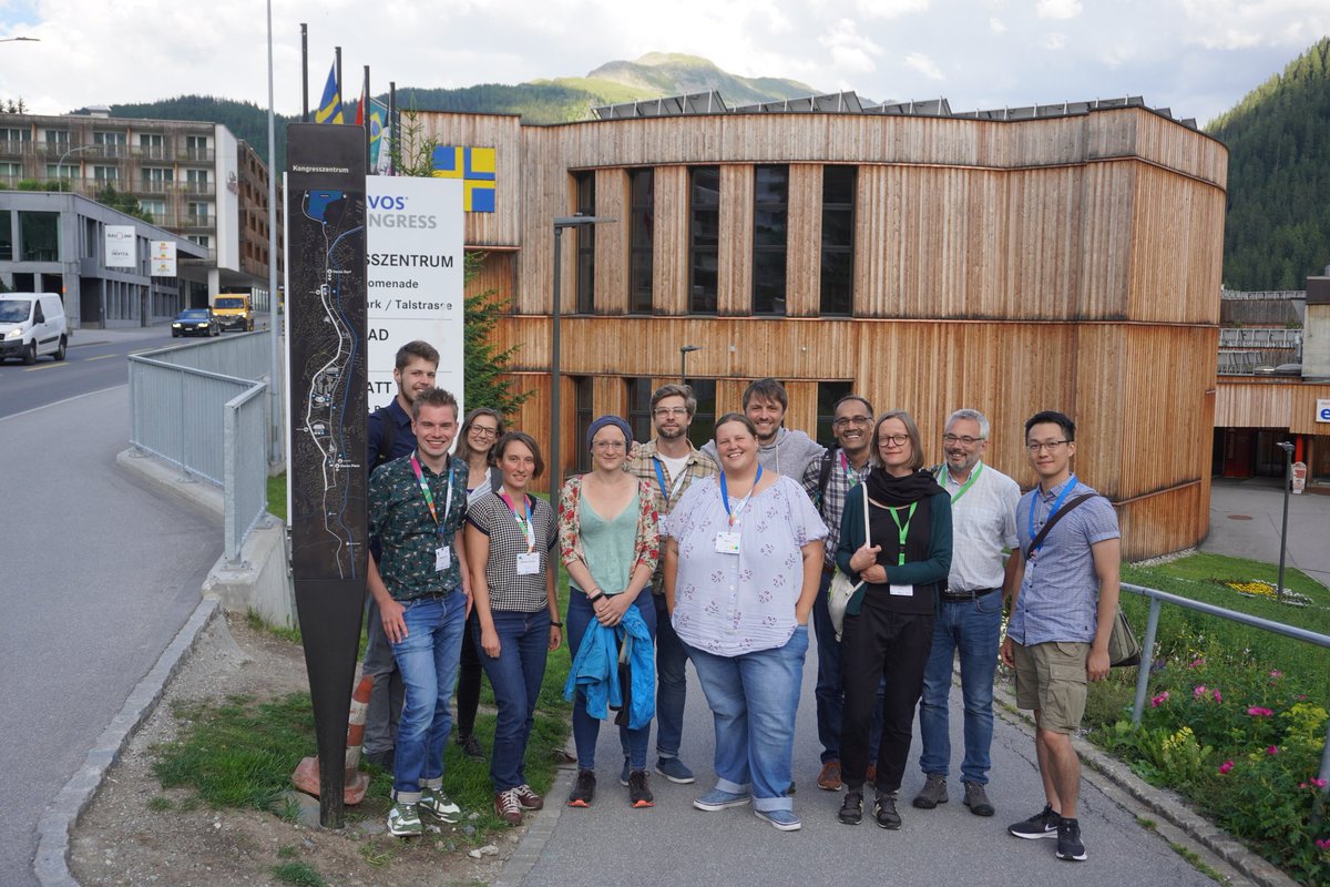 MajaIlicZg's tweet photo. It's such a pleasure being a part of our #BlueGreenBiodiversity #BGB family! We had an amazing time at #WFB2022 in Davos. Congrats to everyone for their great talks and posters! @WSL_research @EawagResearch https://t.co/g8JHdYu77k