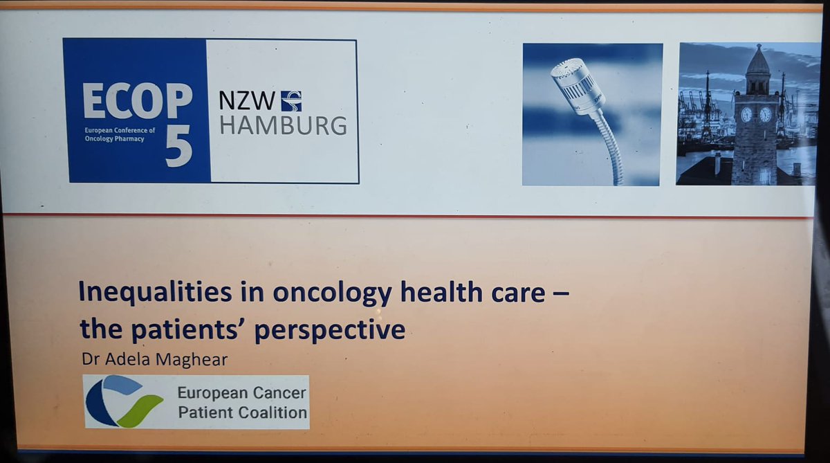 Today Dr <a href="/AMaghear/">Adela Maghear</a>, ECPC Senior EU Affairs Manager, spoke at #ECOP5 about social inequalities in oncology and the existing policy tools in place at the EU level to tackle them.

Follow @cancereu and stay up-to-date with our actions in supporting cancer patients!