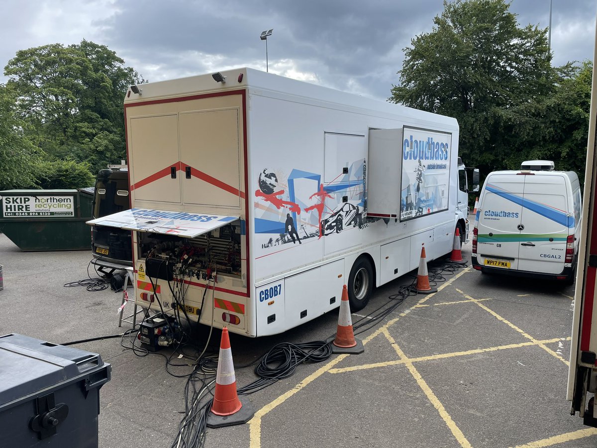 Hi_satbroadcast's tweet photo. A pleasure to do the Sat Uplink for BBC Question Time last night from Inverness for friends at @linksbroadcast - OB pics provided by the great crew from @cloudbass ….. https://t.co/busPz0pPX0