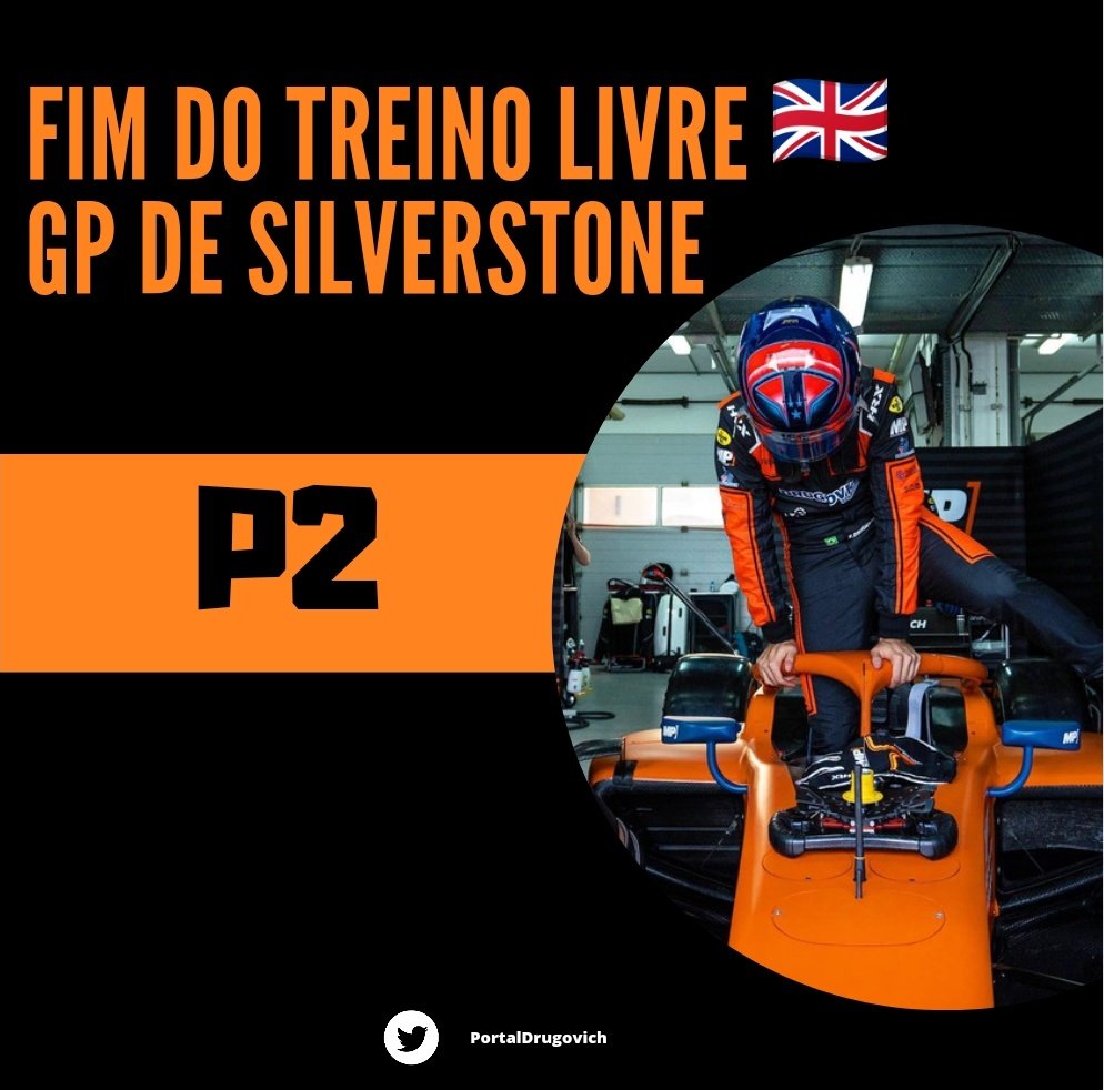FIM DO TREINO LIVRE 🏁

Felipe fez uma ótimo treino, conseguindo setores roxos e terminado em segundo lugar com o tempo de 1:40.939.

Mais tarde tem qualificação, quem vai acompanhar? 👀

#FelipeDrugovich #FD11 #F2 #BritishGP