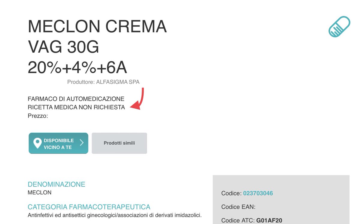 MedBunker's tweet photo. @barbarab1974 È un farmaco senza obbligo di ricetta, può comprarlo chiunque, anche lei che non è più medico. Peraltro, essendo di mia competenza, le consiglio una volta la sera, esternamente e internamente, per sei sere. La mattina abbondanti sciacqui con acqua e bicarbonato. https://t.co/2cSV77Btnc