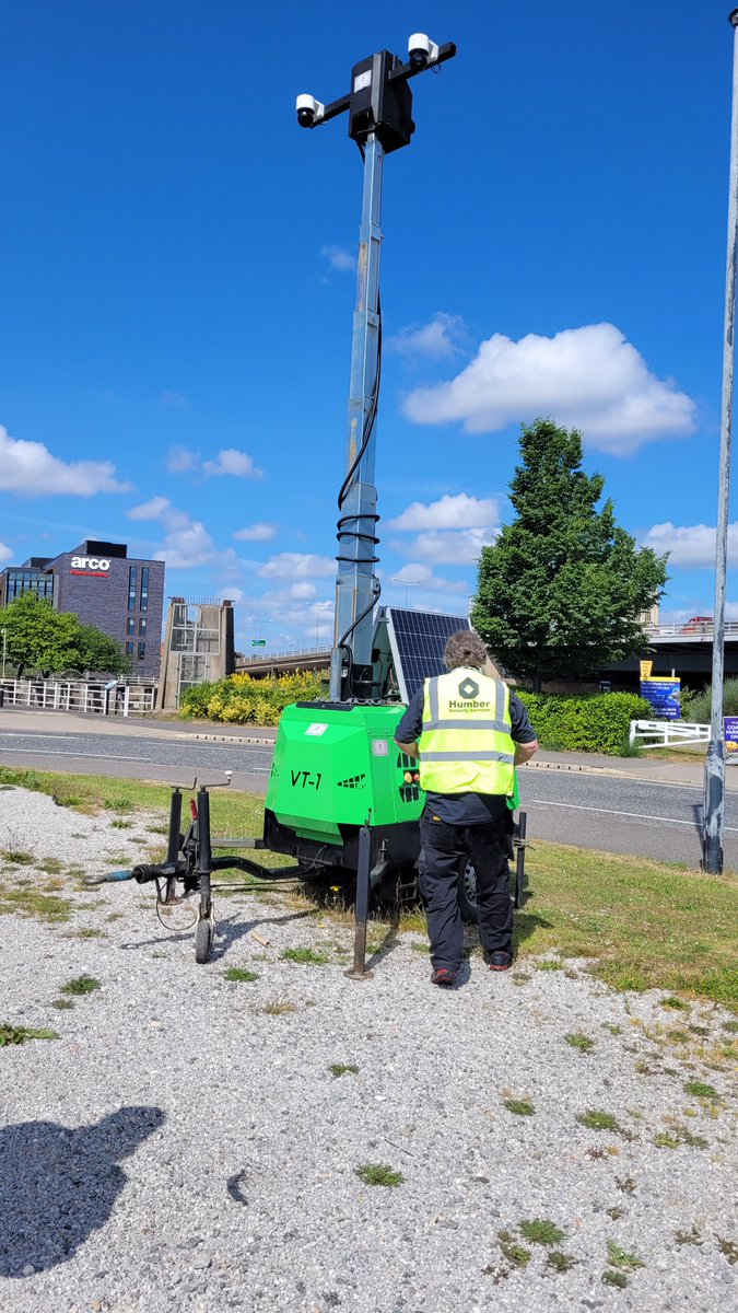 Great work done by our Technical Manager / Engineer in making sure our ECO CCTV tower is up and running for the Humber Field Archaeology dig in Hull. 
#KingHenryVIII
#raisingthestandardsinsecurity
#securityservices
#ecofriendly
#solarpanels