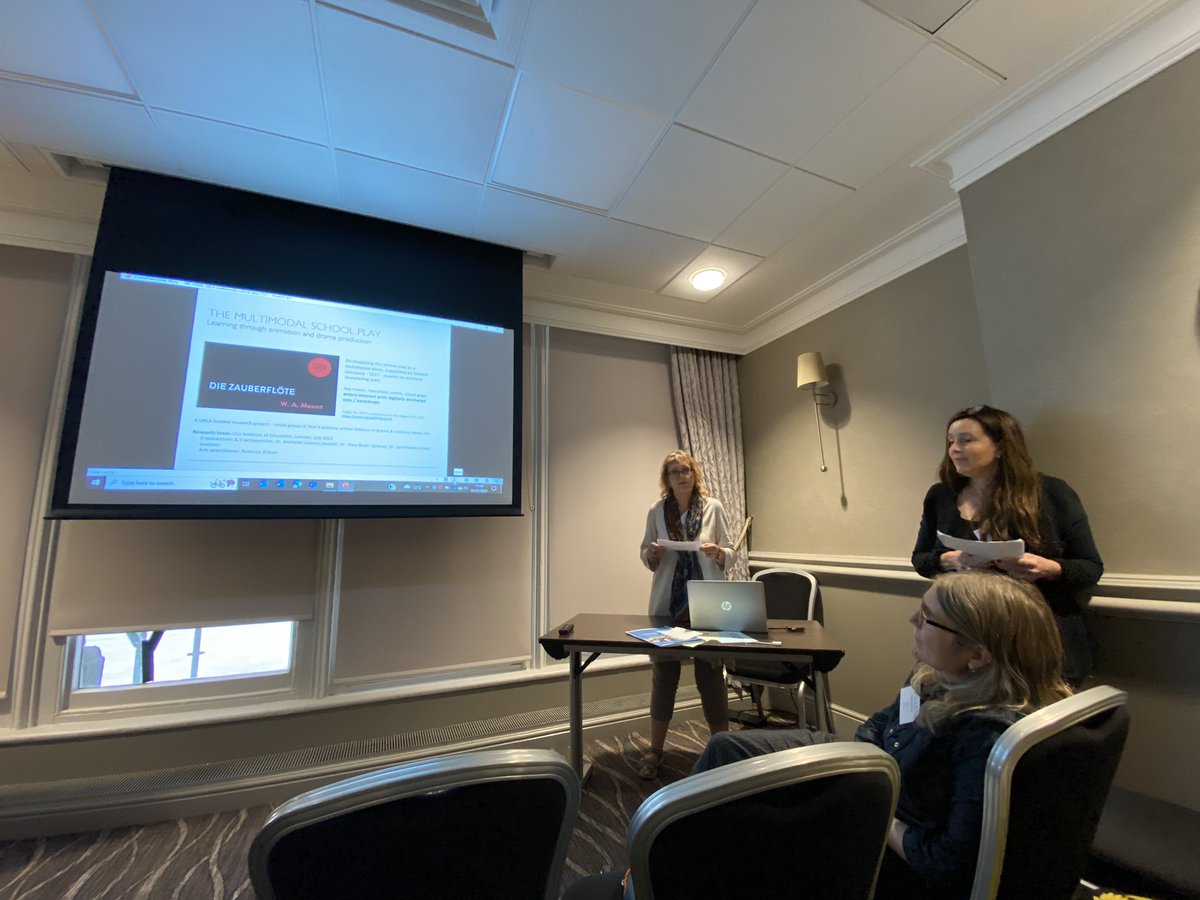 John Potter 💙 (@johnpp) on Twitter photo Brilliant research into re-imagining the school play funded by <a href="/The_UKLA/">UKLA</a> presented at #ukla22 animation, drama, engagement ‘structures of feeling’ and ‘resources of hope’ by <a href="/shelleuk/">Michelle Cannon</a> <a href="/TheoBry/">Theo Bryer</a> Sara Hawley <a href="/DAREcollaborate/">ReMAP</a> <a href="/IOE_London/">IOE, UCL's Faculty of Education & Society</a> <a href="/IoeResearch/">IOE Research</a> Brilliant research into re-imagining the school play funded by <a href="/The_UKLA/">UKLA</a> presented at #ukla22 animation, drama, engagement ‘structures of feeling’ and ‘resources of hope’ by <a href="/shelleuk/">Michelle Cannon</a> <a href="/TheoBry/">Theo Bryer</a> Sara Hawley <a href="/DAREcollaborate/">ReMAP</a> <a href="/IOE_London/">IOE, UCL's Faculty of Education & Society</a> <a href="/IoeResearch/">IOE Research</a>