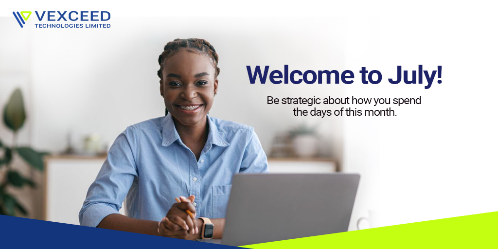 vexceedtech's tweet photo. The first half of the year has taught us how to be strong, firm and consistent.

The second half of the year will usher in a new level for us all. Welcome to an amazing July, we wish you success in all your endeavors!

What's Your Plan for July?

#Vexceed #Happynewmonth https://t.co/3GWyvgCypS
