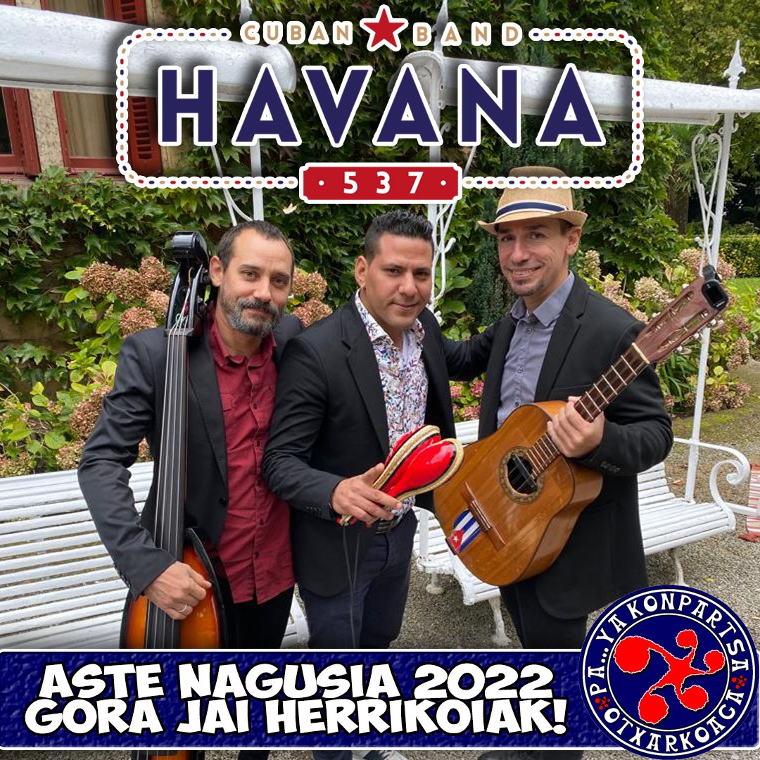 PaYaKonpartsa's tweet photo. EUS// Aste Nagusirako 50 egun geratzen direnean, gurean izango diren kontzertuen aurrerapenekin hasiko gara. Aspaldiko partez, Havana 537 gure oholtzaren gainean izango dira. Ez ezazu galdu Marijaiarekin batera gerria mugitzeko aukera.
#atzekaldea #atzekalde #AN22 #marijaiaNAGUSI https://t.co/vp0Js6LST5