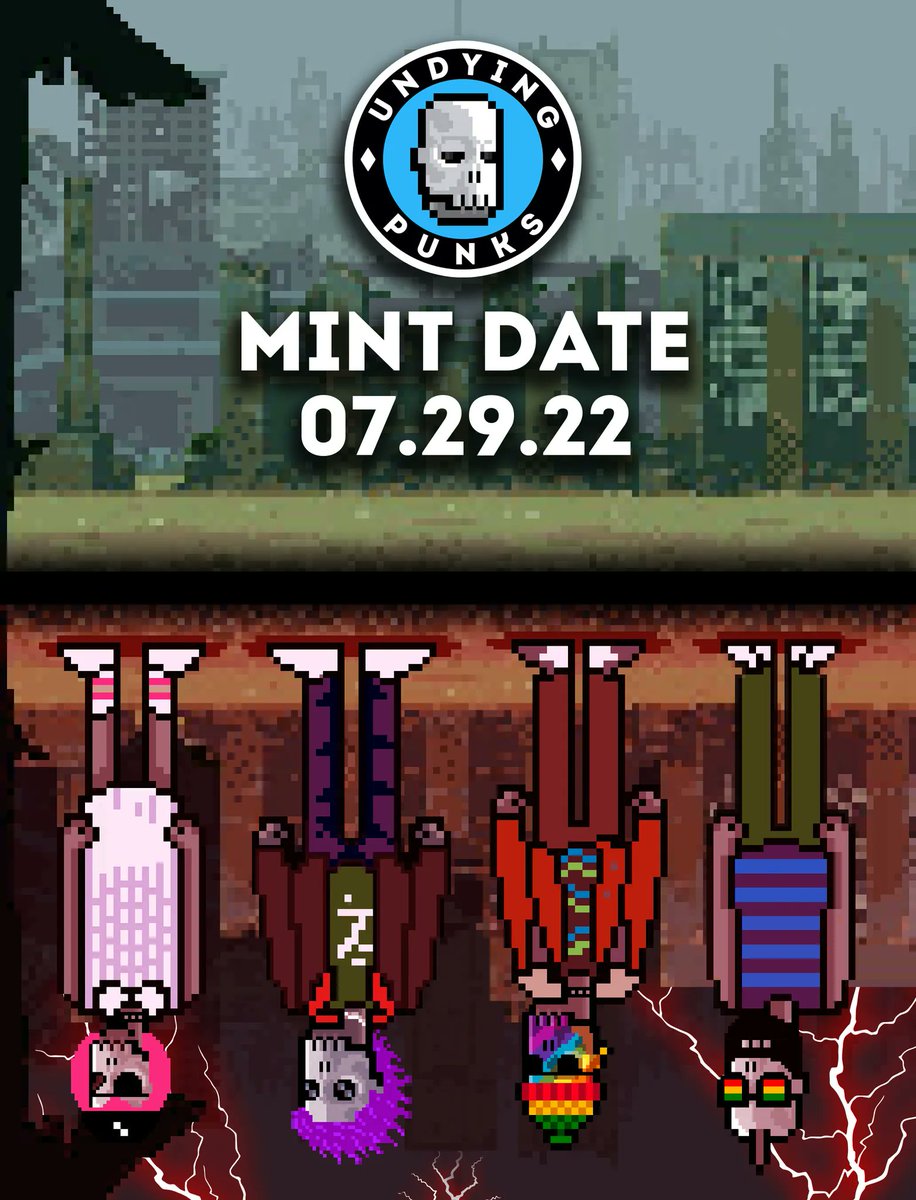 Undying Punks 💀 tweet media