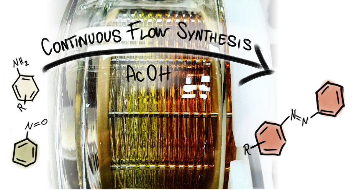 Wegner Labs (@wegnerlabs) on Twitter photo Our work on "Continuous flow synthesis of azobenzenes via Baeyer–Mills reaction" by <a href="/AnneQnz/">anne_qnz</a> & <a href="/JanGriwatz/">Jan Griwatz</a> was accepted for publication! <a href="/BeilsteinInst/">Beilstein-Institut @beilstein-institut.bsky.social</a>
doi.org/10.3762/bjoc.1…
Convenient way to synthesize azobenzenes using @vapourtec pumps!
#flowchemistry Our work on "Continuous flow synthesis of azobenzenes via Baeyer–Mills reaction" by <a href="/AnneQnz/">anne_qnz</a> & <a href="/JanGriwatz/">Jan Griwatz</a> was accepted for publication! <a href="/BeilsteinInst/">Beilstein-Institut @beilstein-institut.bsky.social</a>
doi.org/10.3762/bjoc.1…
Convenient way to synthesize azobenzenes using @vapourtec pumps!
#flowchemistry