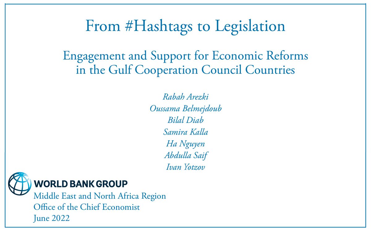 <a href="/Q3Techno/">QuantCube Technology</a> collaborated with the <a href="/WorldBank/">World Bank</a> to build an #NLP model to assess the perception of the economic reforms undertaken in the GCC countries using our expertise in native social media analysis.
#AI #SentimentAnalysis 
Read here: lnkd.in/ej9bsJF7