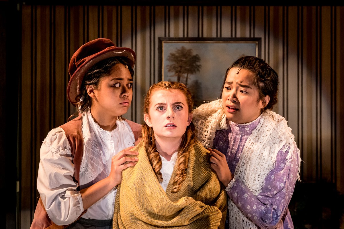 MountviewLDN's tweet photo. Just a few of the snaps from last week's performances of Little Women ✨

Check out the full album of our MA Musical Theatre performers in action, as well as some behind the scenes shots of our Theatre Production Arts students, here 👉 https://t.co/832waQ8Jy8

📸 Steve Gregson https://t.co/MyfDnkU7Bu