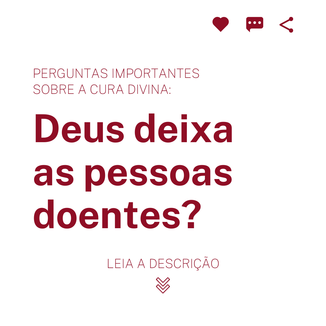 evrubenscunha's tweet photo. Não, Deus não deixa as pessoas doentes. A Bíblia não tem nenhum exemplo sequer de Jesus fazendo alguém ficar doente. https://t.co/6nefEi7KM6