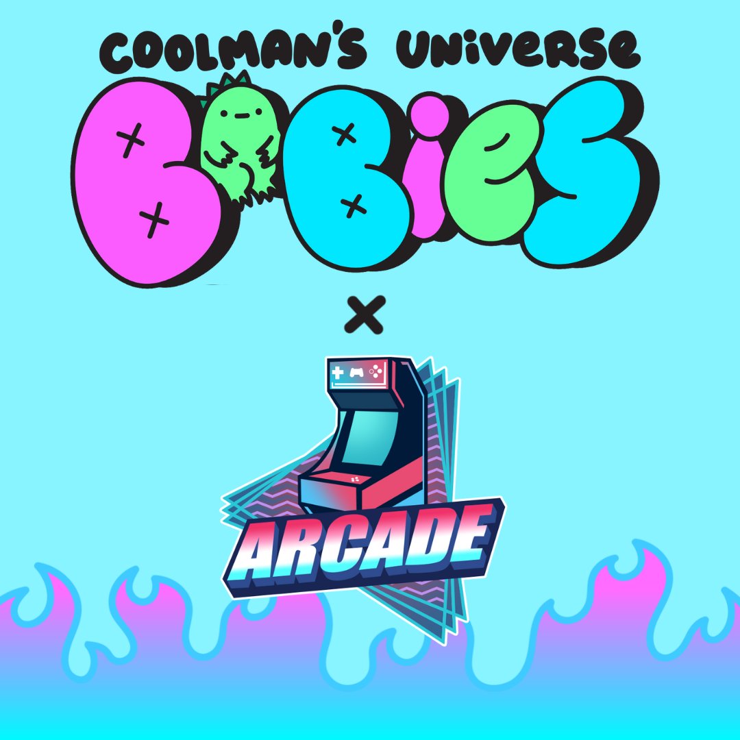 🎉 #WLGiveaway 🎉

Our speshial frens are giving away 5 allowlist spots for <a href="/coolmanbabies/">babies</a>
Mint these cute sidekicks on 9th July 🍼
 
To enter:
🍼 Follow <a href="/CoolmanUniverse/">Coolman's Universe</a> &amp; <a href="/coolmanbabies/">babies</a> &amp; @arcadedotinc
🍼 Like, RT, Tag ur frens
🍼 Leave your discord ID
⏰ 24hrs

#WLGiveaway