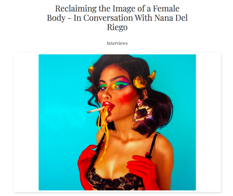 Featured | Nana del Riego highlighted in WideWalls - mailchi.mp/imitatemodern/…