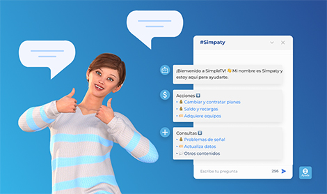 El #Chatbot que <a href="/Inbenta_es/">Inbenta España</a> ha implementado en @SimpleTVVE,  se ha convertido en una herramienta transaccional, que permite a los usuarios consultar y añadir saldo, cambiar planes, añadir paquetes de canales o solucionar errores del sistema. 👇
relacioncliente.es/simpletv-elige…