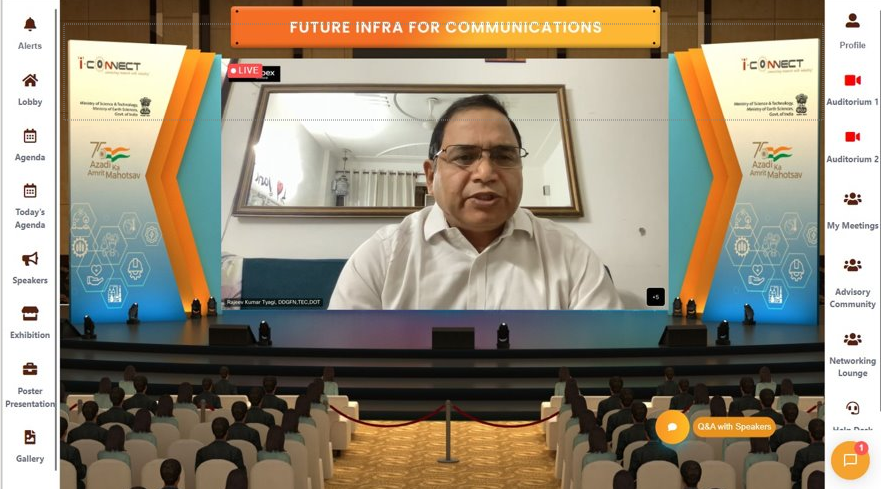 i_Connect75's tweet photo. Here are the glimpses of Today's #iconnect online event #1- Future Infra for communications.
#iconnect75 #AzadiKaAmritMahotsav #IndiaAt75 #IdeaAt75 https://t.co/X25DOSTj3E