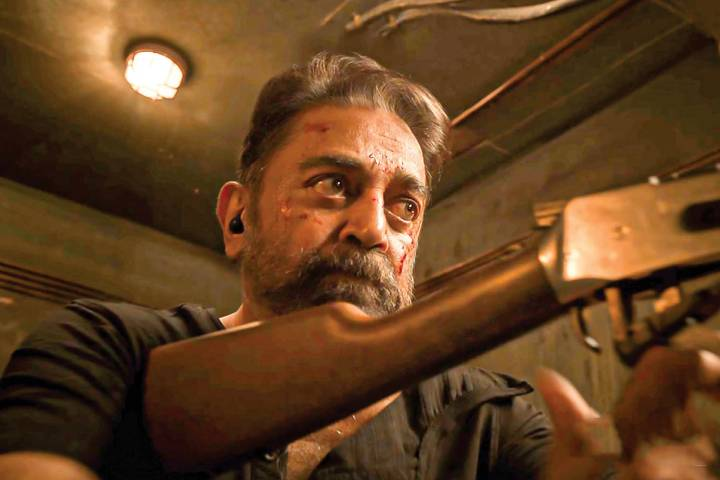 TradeBOC's tweet photo. Legendary #KamalHaasan's #Vikram has entered the Rs. 400 crores club at the worldwide box office, first for him and 2nd ever Tamil movie to do so. The movie has grossed approx. 401 crores worldwide in 4 weeks. #VijaySethupathi #FahadhFaasil #VikramReview #VikramInAction #Suriya https://t.co/NbUBLkzoLt