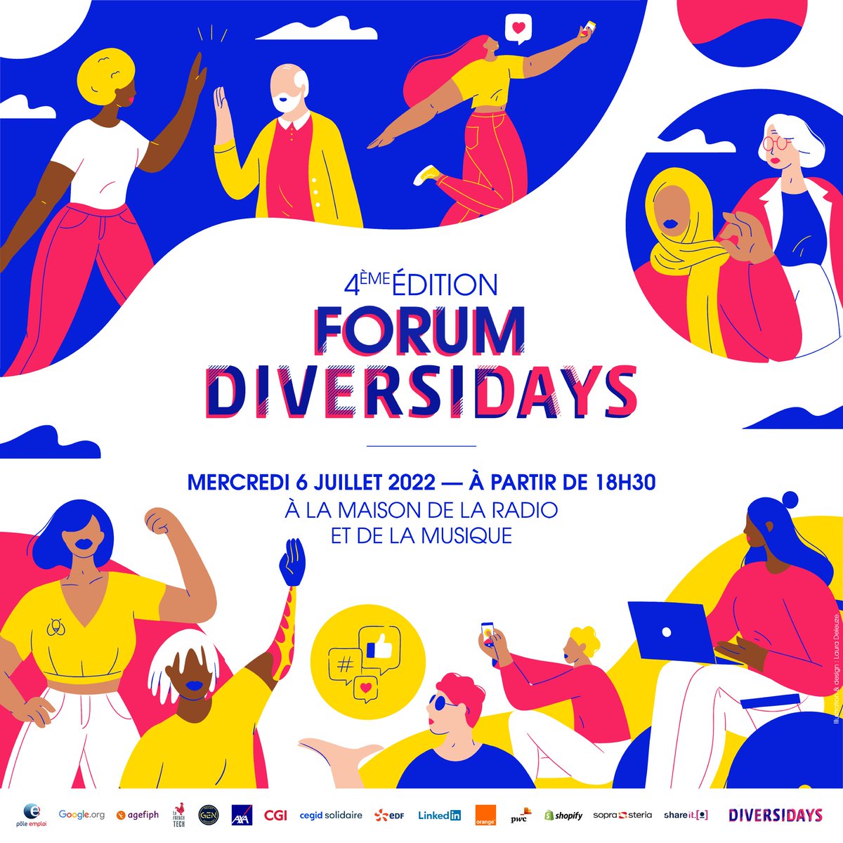 De retour pour une 4ème édition qui s'annonce incroyable 🔥🔥🔥😍 le forum <a href="/diversidays/">Diversidays</a> !
Un événement à ne pas louper !
Billetterie :site.evenium.net/9nekcf5x/
<a href="/FrenchTechLille/">La French Tech Lille</a> <a href="/FrenchTecHDFsud/">Communauté FrenchTech HDF Sud</a> <a href="/LaFrenchTech/">La French Tech</a> <a href="/Djobacash/">Djoba Cash</a>