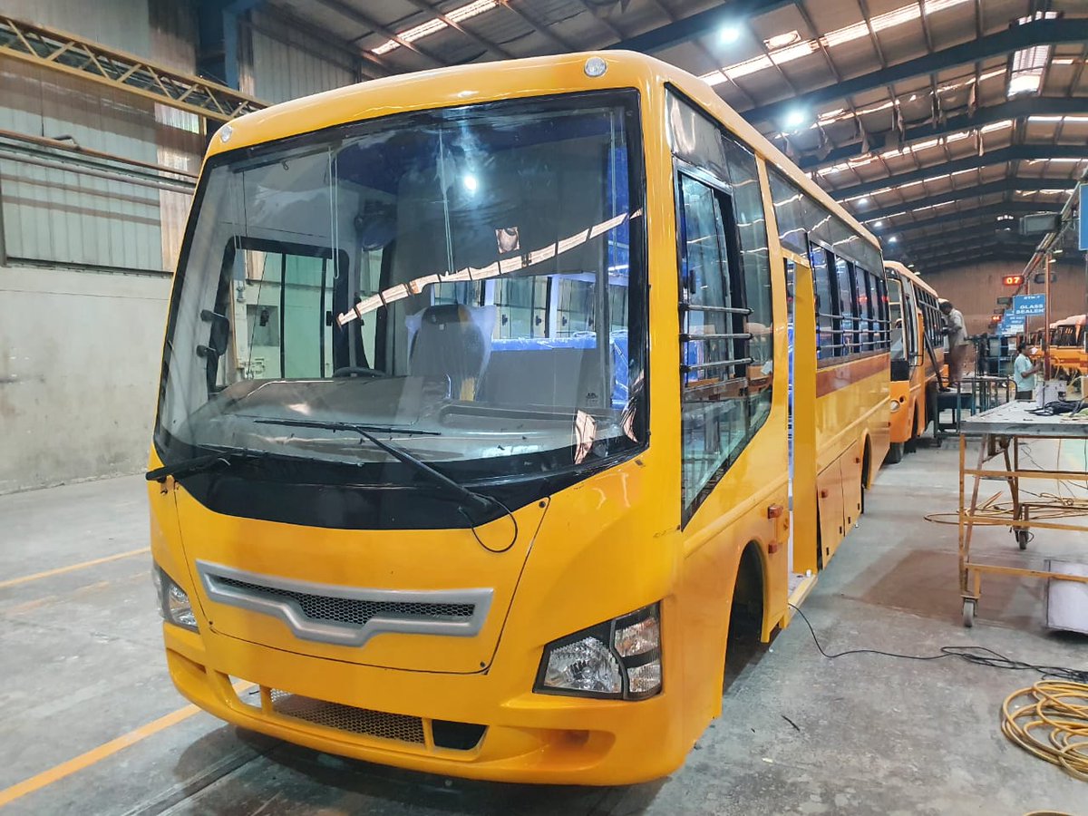 JcblLimited's tweet photo. Behind the scenes…
JCBL Happy Bus in the making.
To know more: https://t.co/UowUZmcvIO
#JCBL #HappyBus #JCBLSchoolBuses #MovingTheNation #SchoolBuses #JCBLBuses #JCBLMobilitySolutions https://t.co/m6sC94xNZq
