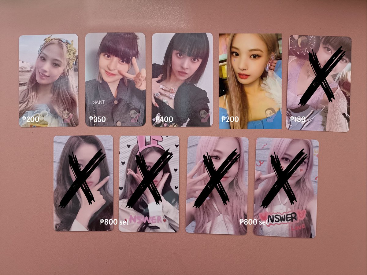 _simplyshining's tweet photo. ꒰ #simpleelapag ꒱
∘˚˳° NMIXX photocards
ㅡ all onhand and official
ㅡ payo / 3 days
ㅡ to get pcs with pink ❎, get at least 2 more pcs
ㅡ reply or dm to claim !

#. kyujin ad mare pob wts lfb ms sw ld makestar soundwave jinni fairy tears mmt Qoo10 lily r1 r2 r3 r4 hello82 wd https://t.co/1REzeOKRjJ