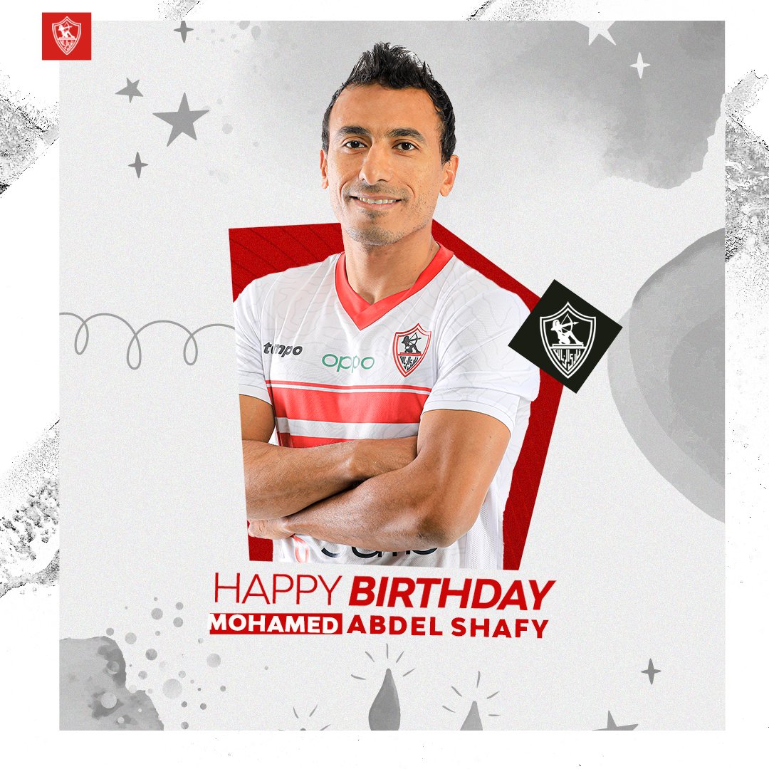 يوافق اليوم ميلاد لاعبنـــا محمد عبد الشافي . 💯

كل عام وأنت طيب يا شيــفو. 🏹❤️

#Zamalek  #MostTitledIn20C | #الزمالك