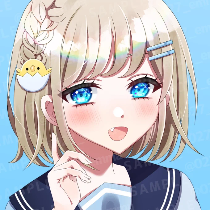 🌈7月のアイコン企画🌈
■参加方法
RT+フォロー
■当選数
1名
■〆切
7/10 23:59

当選者様のリクエストのキャラアイコンを描きます!よろしくお願いいたします🙇‍♂️
#アイコン企画 #無償企画 #イラスト企画 
