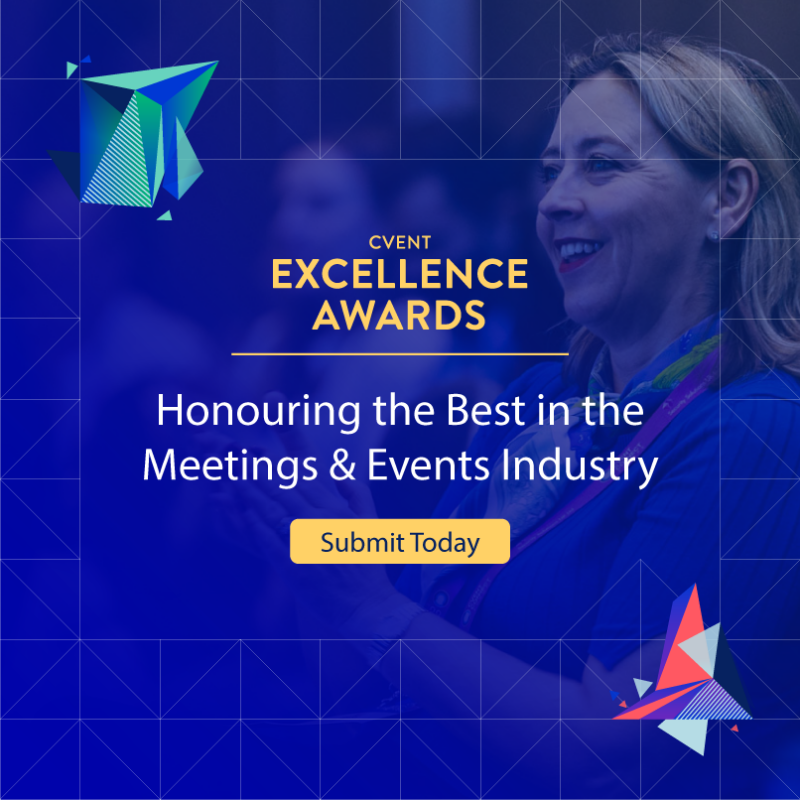 cvent's tweet photo. Showcase your MICE achievements alongside event organisers at our prestigious Excellence Awards.